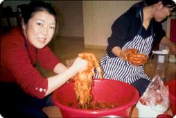 韓国キムチ作り体験