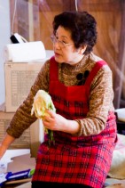 塩漬けにした白菜