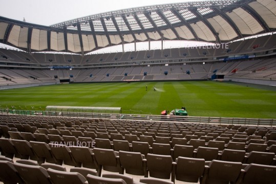 ワールドカップ競技場は韓国的な造形美が活かされたアジア最大規模のサッカー専用球場