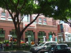 デパートやブランドショップがずらりと並ぶシンガポールのメインストリート