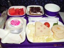 上海線機内食