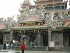 台北で最大の航海の神媽祖を祀ってある廟