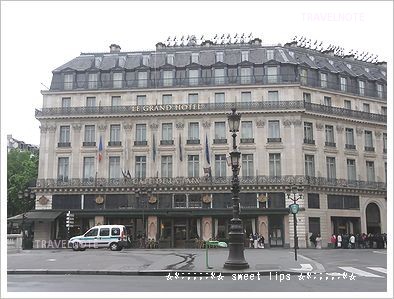 ル グラン ホテル インターコンチネンタル パリ Le Grand Hotel Inter Continental Paris パリ のホテル ユートラベルノート