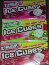 ICE CUBESのガム