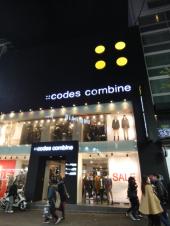codes combine 明洞店