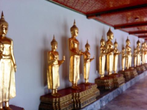 タイの宗教画二点セット