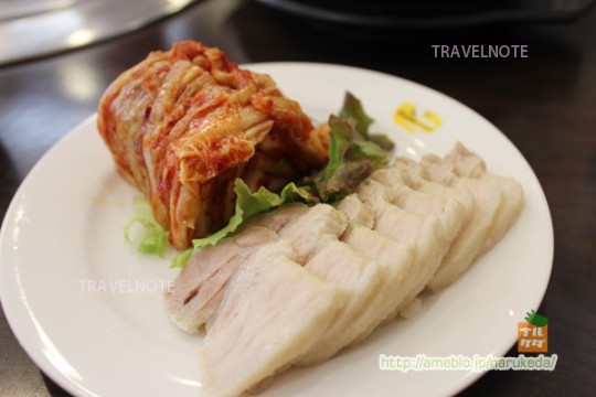 たっぷりのビタミンとタンパク質が含まれる、豚肉を使った韓国伝統料理