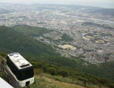 北九州の町並みが一望できる皿倉山
