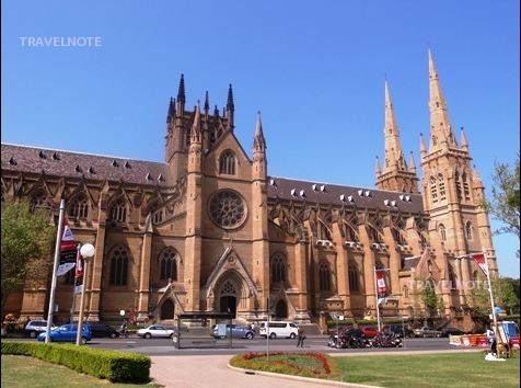 セントメアリーズ大聖堂 St Mary S Cathedral シドニーの観光 ユートラベルノート