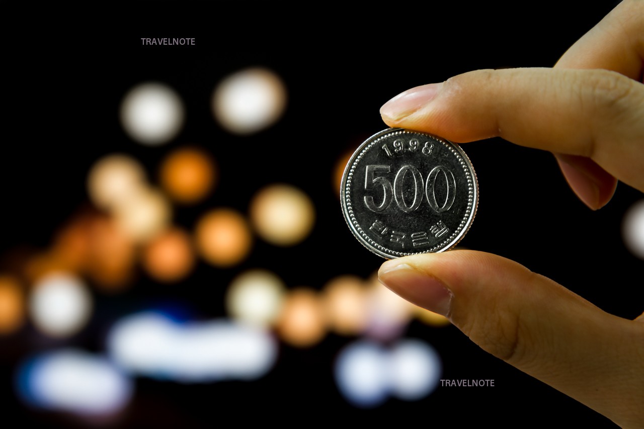 500ウォン＝80万ウォン??