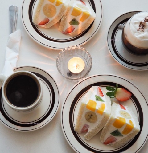 フルーツサンドが美味しいお店