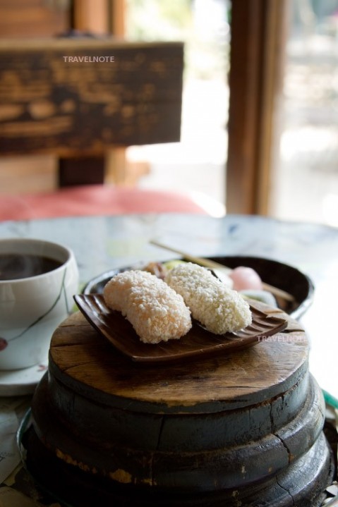 景福宮で楽しむ伝統茶屋