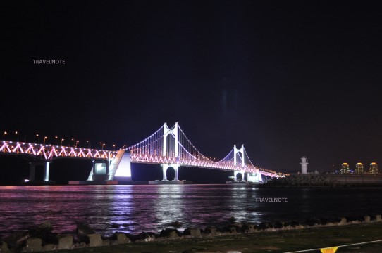 港町・釜山の夜景観光スポットと選べる韓国料理を楽しむ