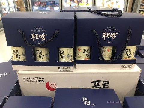 済州焼酎「青い夜」ミニボトル人気