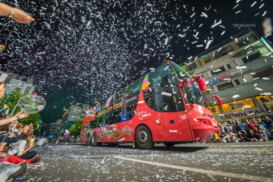 大邱の有名な観光地を乗り降り自由型バスで気軽に移動