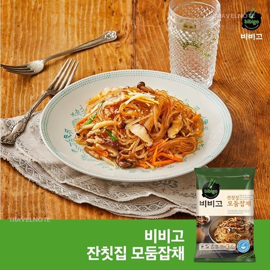 人気料理チャプチェがbibigoからレトルトで登場！