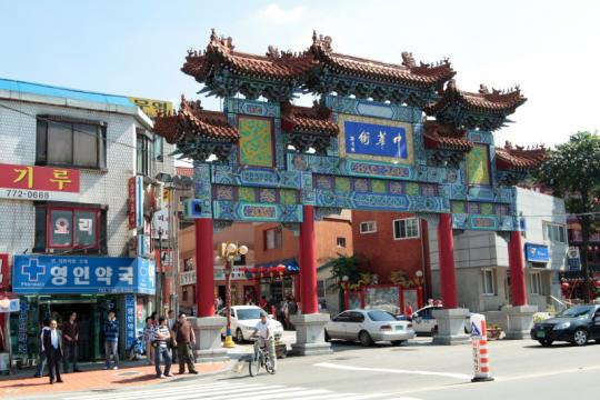 韓國的唐人街，首爾市內地鐵直達。
