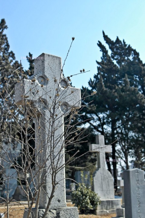 韓国に貢献した外国人が埋葬されています