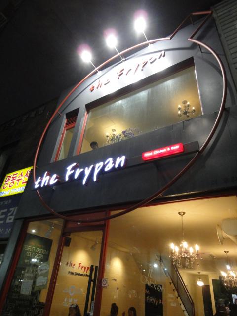 韓国の女性に人気なthe Frypanが明洞にもありました