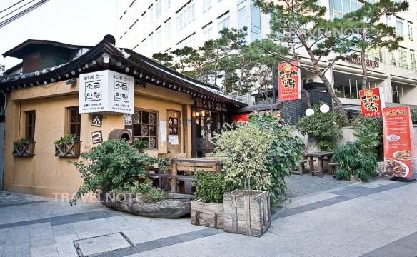 ソウル市に認定された、伝統茶とピンスを頂ける仁寺洞の伝統茶院