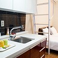 位置超好的忠武路公寓式酒店！便利的居住模式，配備有廚房