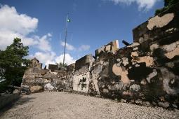 ポルトガル人が15世紀に築いた「モンテの砦」
