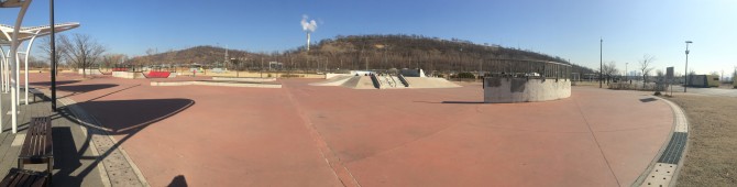 ソウルのスケートパーク