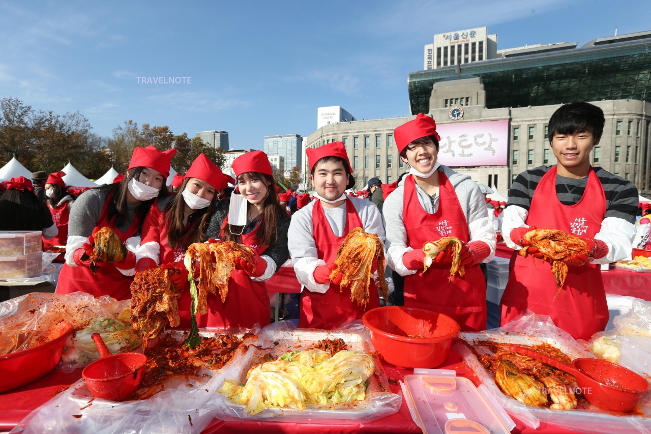 韓国最大のキムチイベント