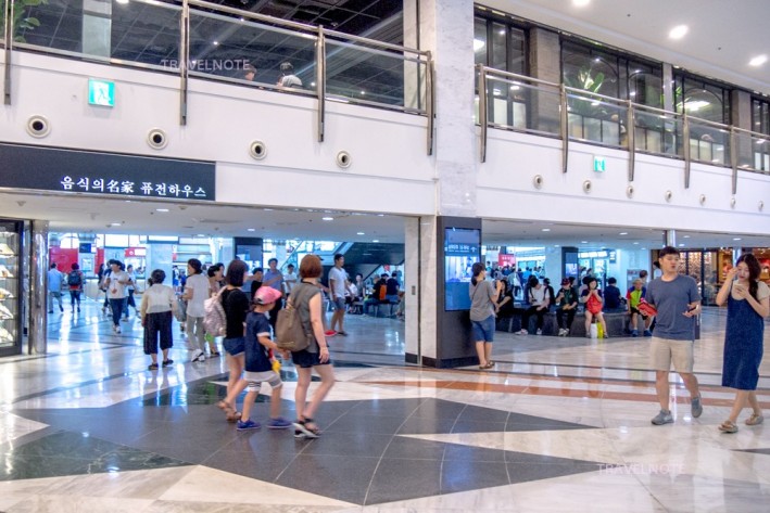 ソウル高速バスターミナル湖南線 セントラルシティバスターミナル Central City Terminal Seoul Honam Line セントラルシティバスターミナル ユートラベルノート