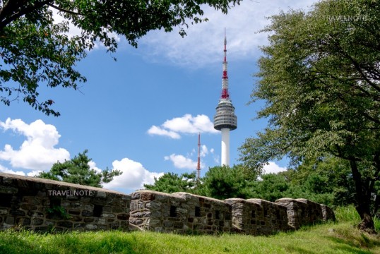 秋晴れのＮソウルタワー