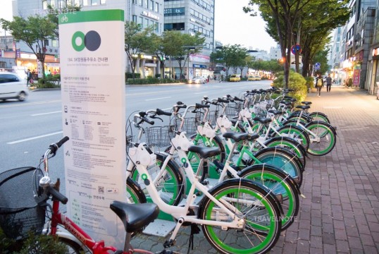 自転車レンタル手続き簡単に！