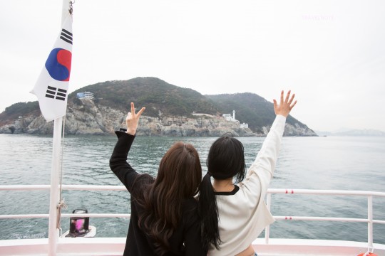 位於札嘎其市场的码头出发，观览釜山海景的札嘎其渡轮