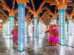 在首爾最大規模的泰迪熊主題博物館裡跟不同大小尺寸的泰迪熊一起度過愉悅的時光吧！