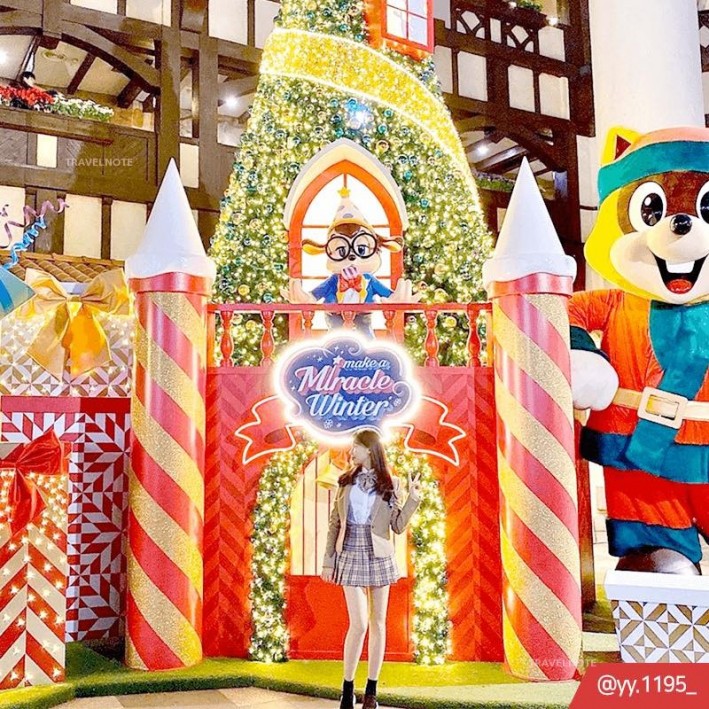 ソウル3大遊園地で過ごすクリスマス