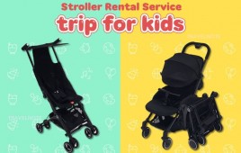 帶孩子來韓國旅行時的必備品 - 手推車! 在仁川機場以及首爾市內(忠武路)都可以租借得到!
